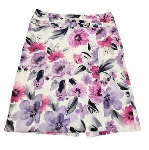 Dressbarn Flower Ladies Pencil Skirt